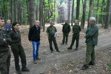 Wyjazd szkoleniowy służby leśnej