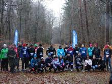 Kierunek Nowy Rok, czyli wspólne bieganie na terenie Nadleśnictwa Polanów