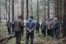 Szkolenie w Nadleśnictwie Polanów na temat zagrożenia drzewostanów